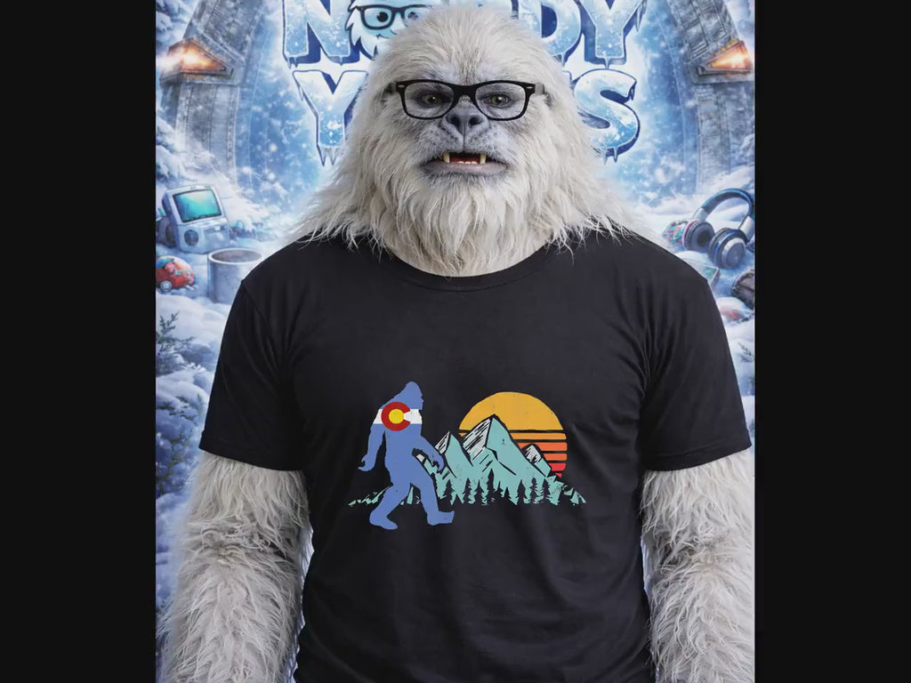 CO Bigfoot Flag Gift T-Shirt