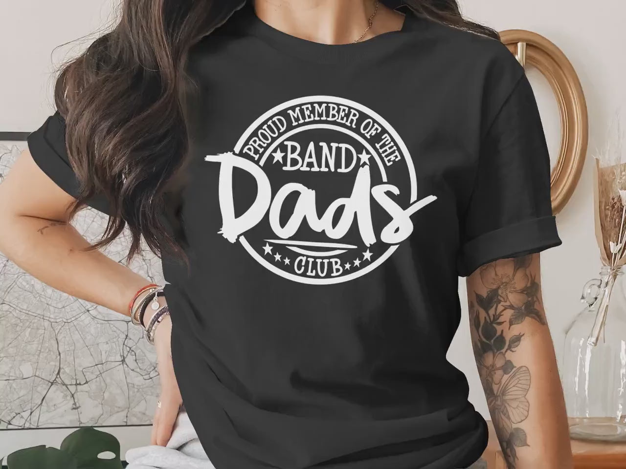 Proud Band Dad Gift T-Shirt