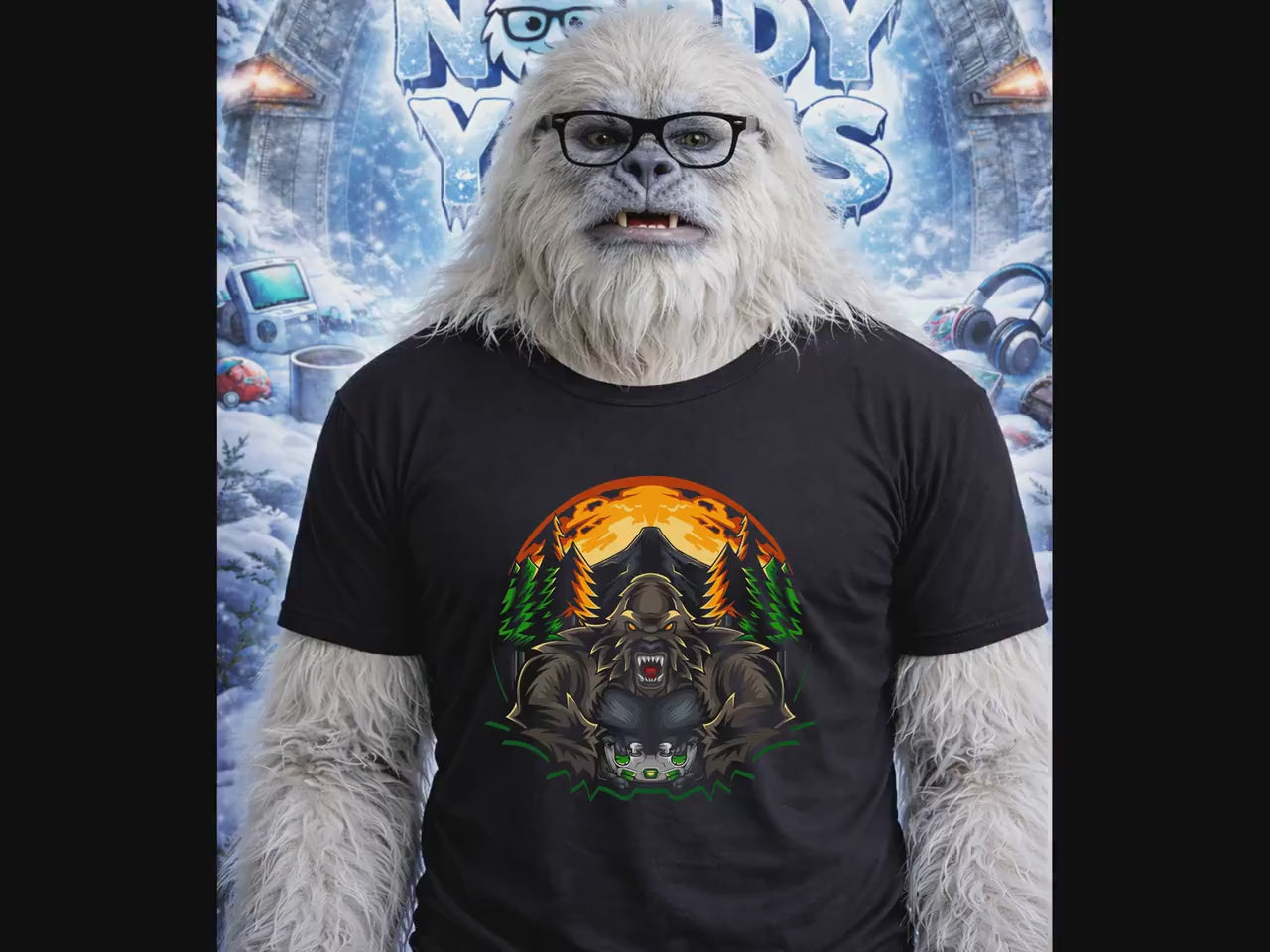 Primal Gorilla Mech Gamer Gift T-Shirt