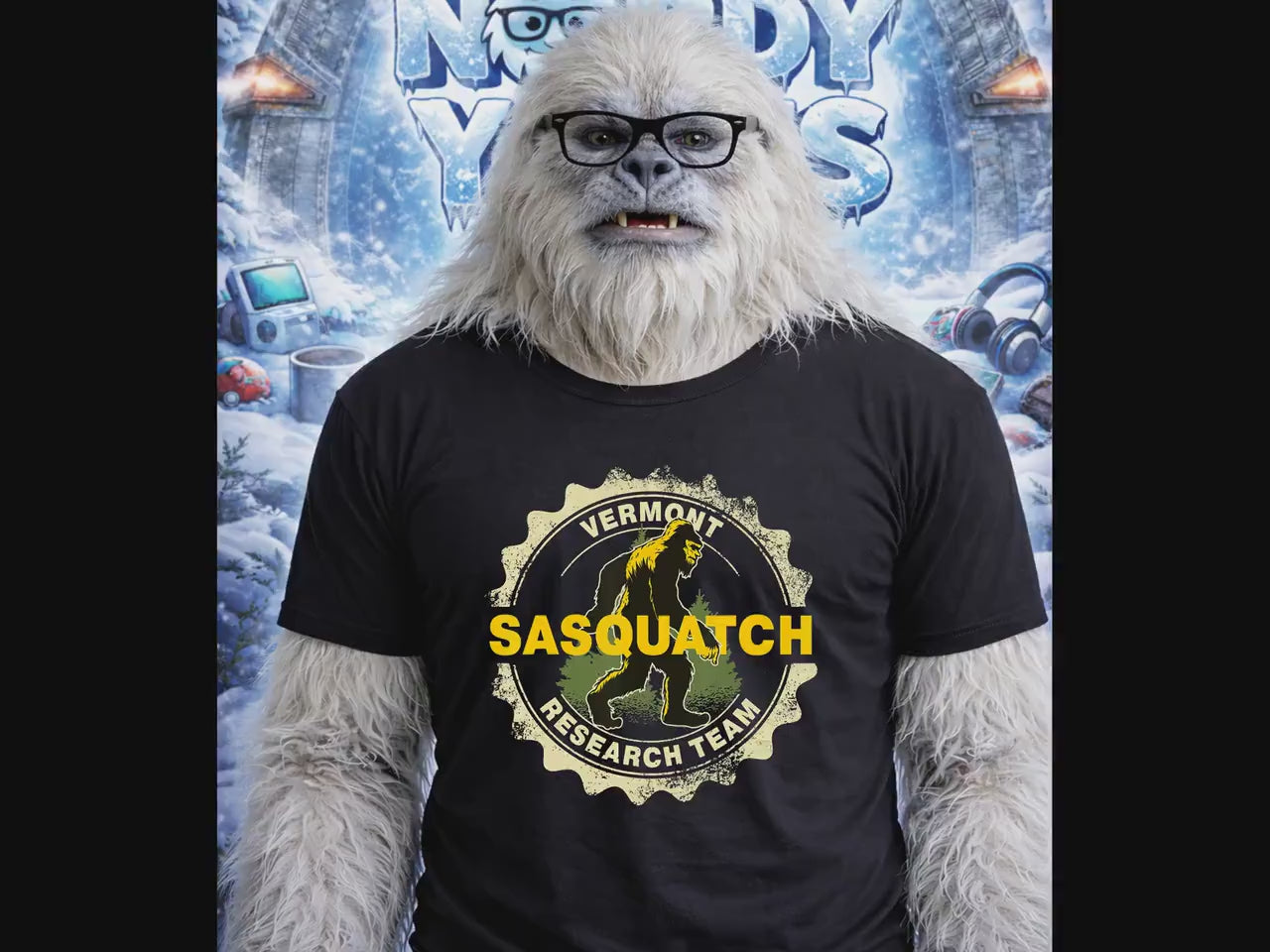 Vermont Sasquatch Gift T-Shirt