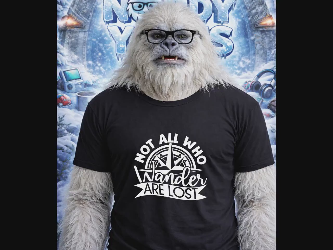 Not All Who Wander Travel T-Shirt