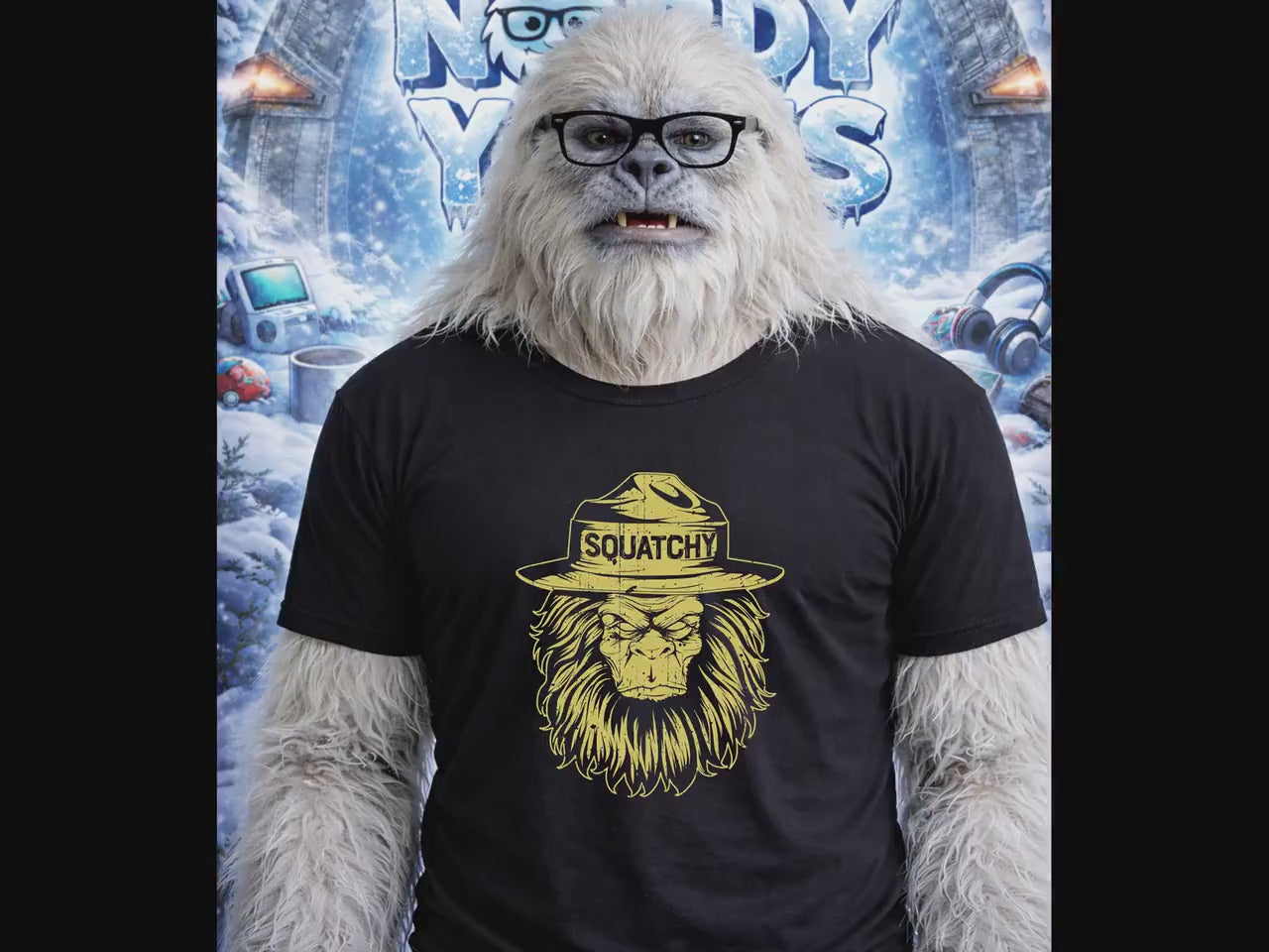Squatchy Bigfoot Gift T-Shirt