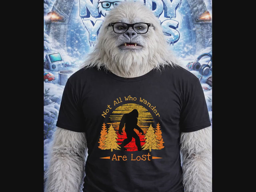 Bigfoot Wanderer Gift T-Shirt