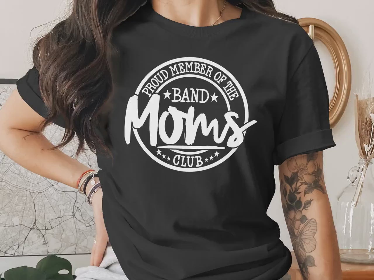 Band Mom Club Gift Graphic Tee