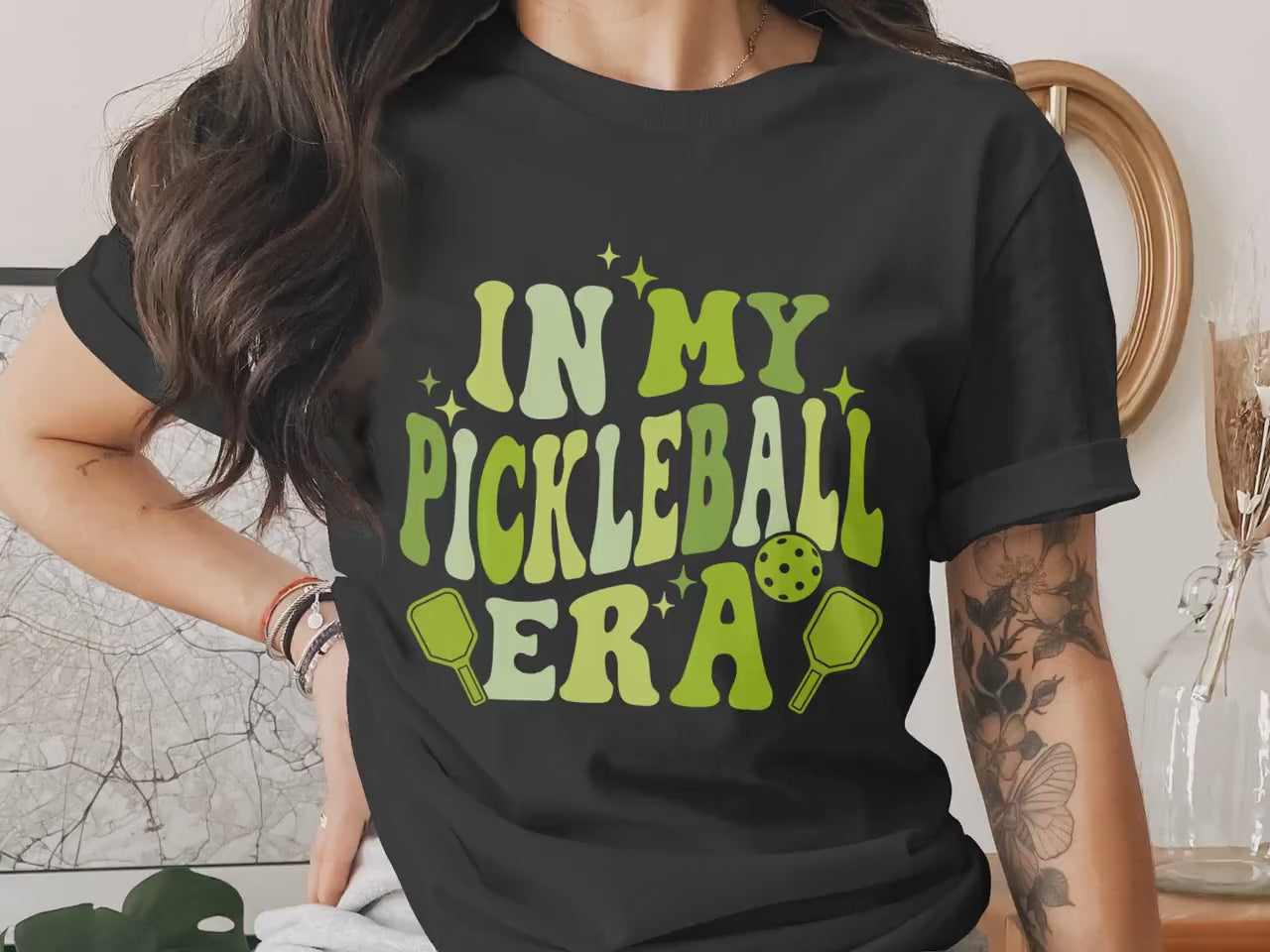 Pickleball Era Gift Graphic Tee