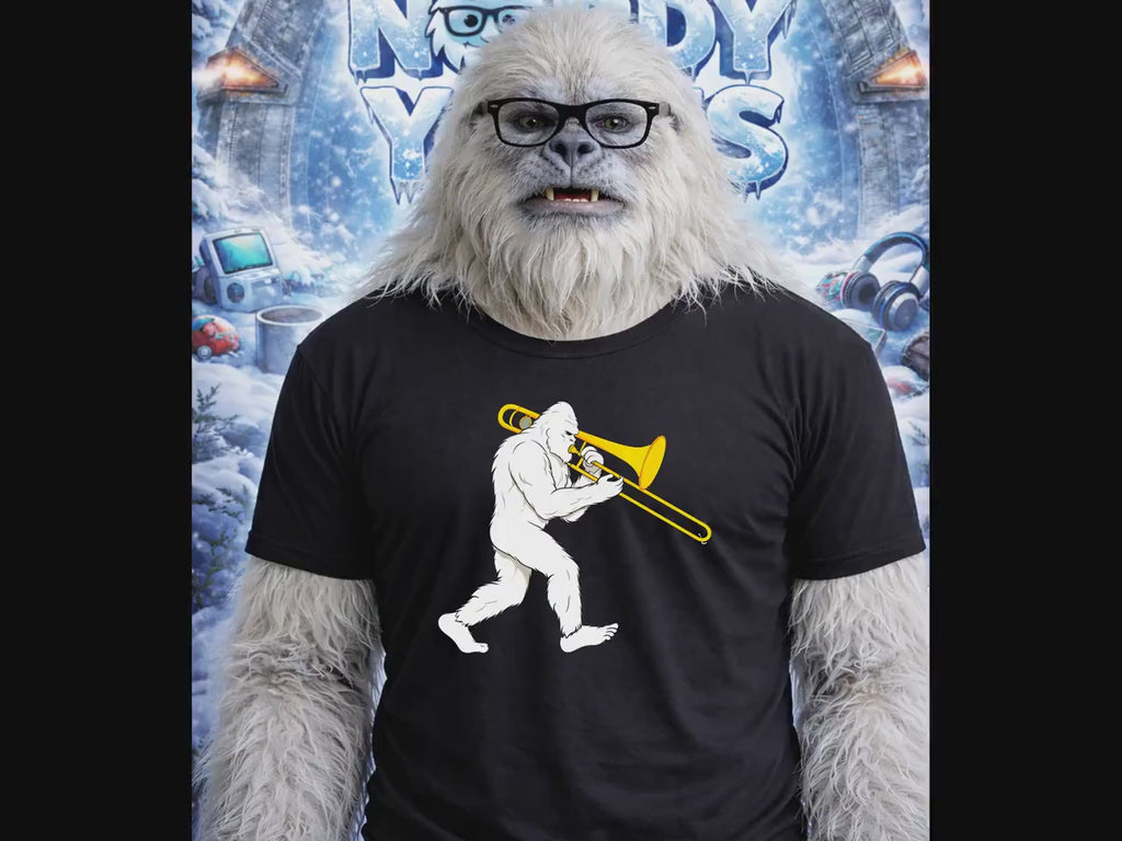 Bigfoot Trombone Gift T-Shirt