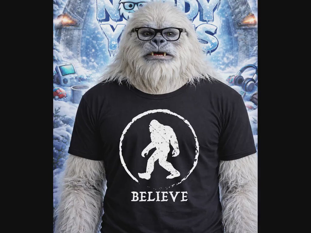 Bigfoot Believe Gift T-Shirt