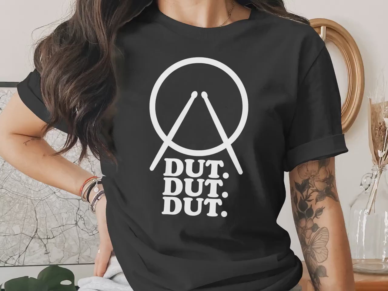 DUT DUT DUT Drummer Gift T-Shirt