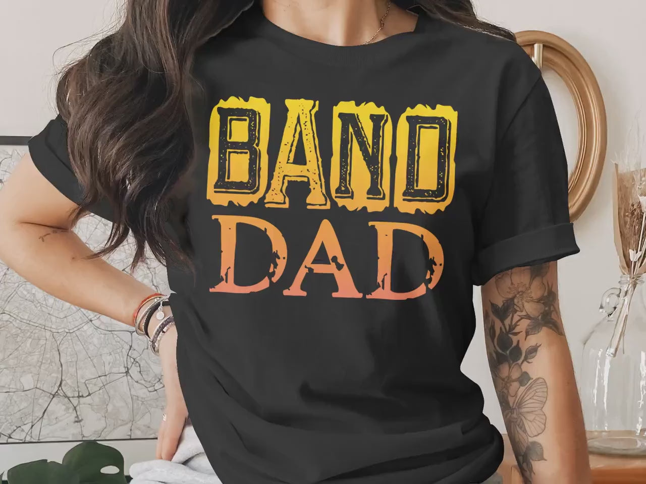 Proud Band Dad Graphic Tee