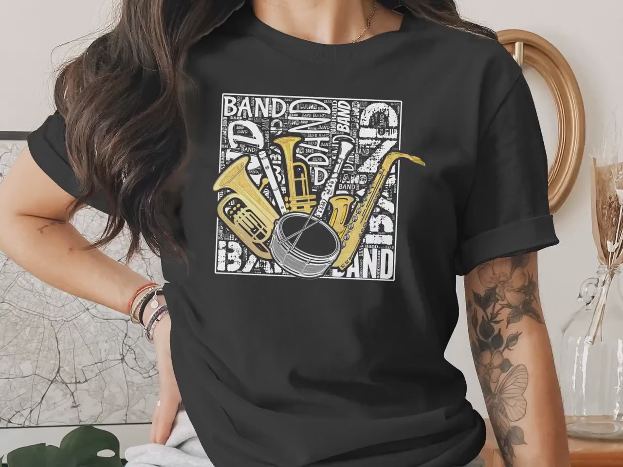 Marching Band Instruments T-Shirt