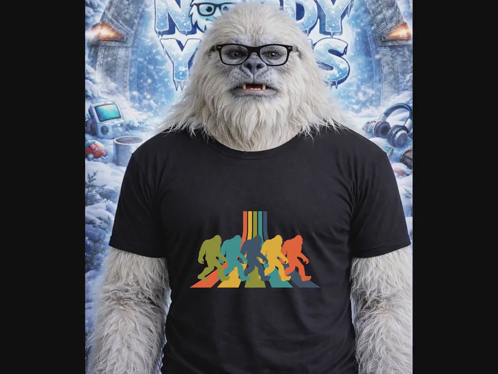 Bigfoot Retro Gift T-Shirt