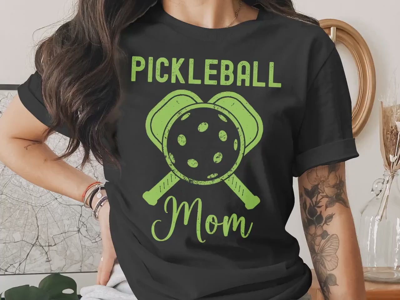Pickleball Mom Gift T-Shirt