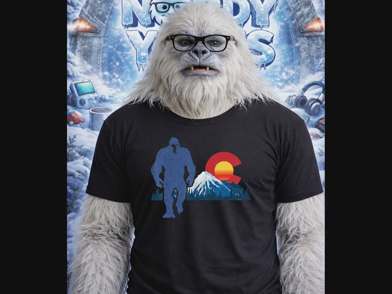 Bigfoot Colorado Gift T-Shirt