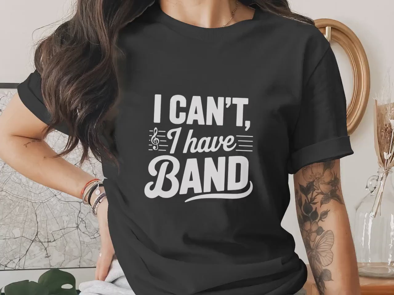 I Can't I Have Band Gift T-Shirt