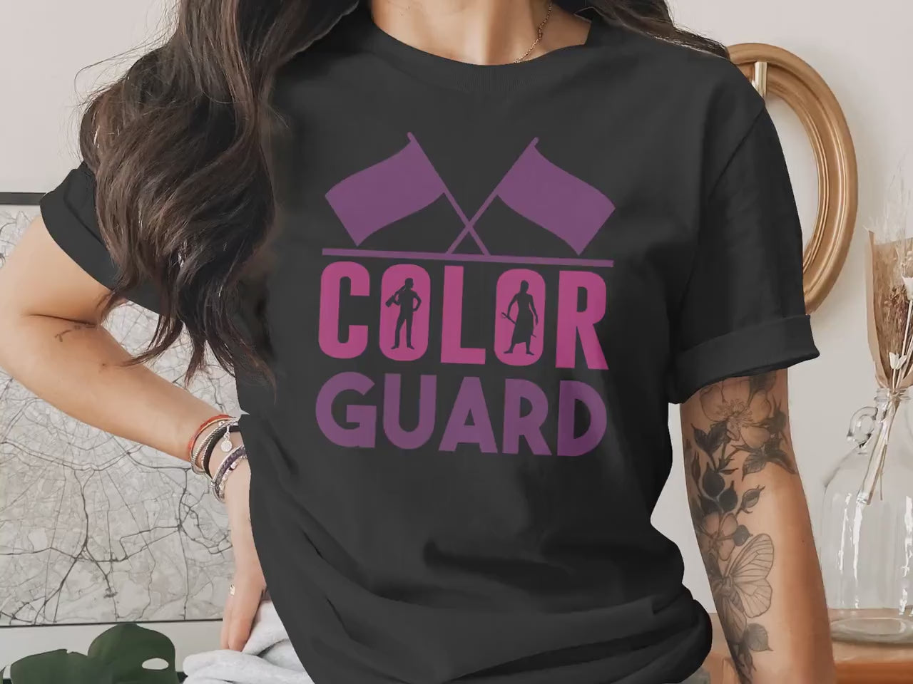 Color Guard Band Gift T-Shirt